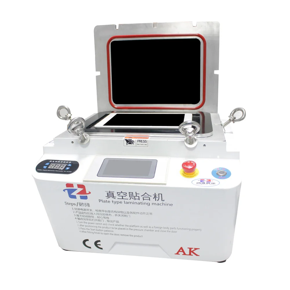 2 in 1 Touch Screen Repair Machine 12" Bubble Adhesive Remover Machine Lcd Air Compressor Defoaming Vacuum Pump Laminating
2 in 1 Touch Screen Repair Machine 12" Bubble Adhesive Remover Machine Lcd Air Compressor Defoaming Vacuum Pump Laminating