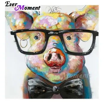 Ever Moment Pig With Glasses Diamond Painting Handmade Full Square Drill Decorations For Home Diamond Embroidery Mosaic S2F1604
Ever Moment Pig With Glasses Diamond Painting Handmade Full Square Drill Decorations For Home Diamond Embroidery Mosaic S2F1604