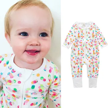 2018 Autumn Baby romper Toddler boys girls clothes Print Cotton One Pieces Clothing Long sleeve for newborn children
2018 Autumn Baby romper Toddler boys girls clothes Print Cotton One Pieces Clothing Long sleeve for newborn children