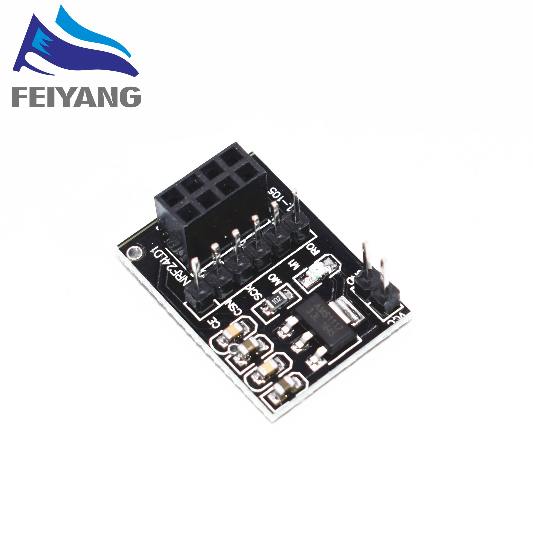 New Socket Adapter plate Board for 8Pin NRF24L01 Wireless Transceive module 51 MODU
New Socket Adapter plate Board for 8Pin NRF24L01 Wireless Transceive module 51 MODU
