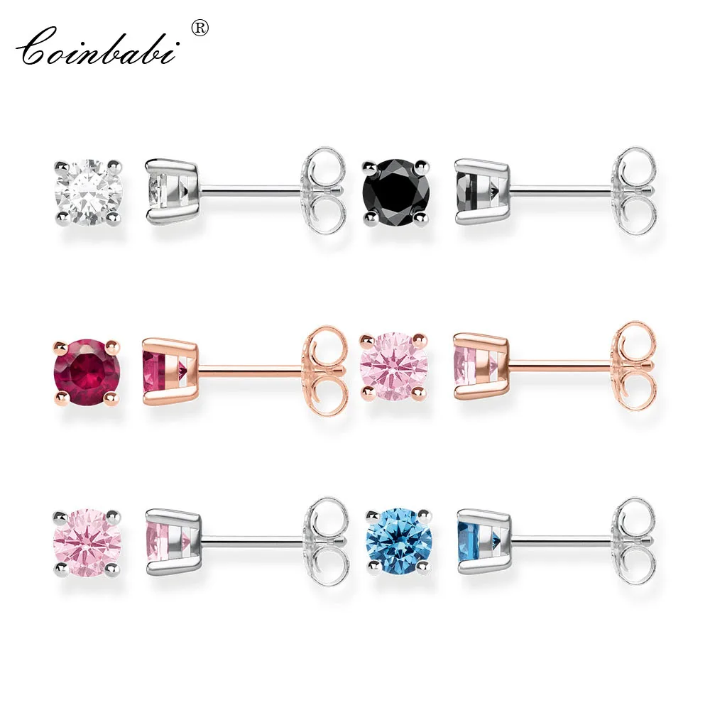 Stud Earring Colorful Stone Bohemia Gift For Women Girls Ts Earring Thomas Style 925 Sterling Silver Fashion Jewelry
Stud Earring Colorful Stone Bohemia Gift For Women Girls Ts Earring Thomas Style 925 Sterling Silver Fashion Jewelry