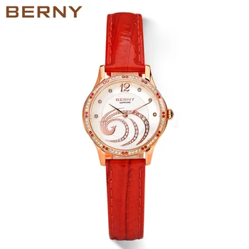 Berny Women Quartz Lady Watche Fashion Top Brand Luxury Relogio Saat Montre Horloge Feminino Bayan Femme JAPAN MOVEMENT 2781L
Berny Women Quartz Lady Watche Fashion Top Brand Luxury Relogio Saat Montre Horloge Feminino Bayan Femme JAPAN MOVEMENT 2781L