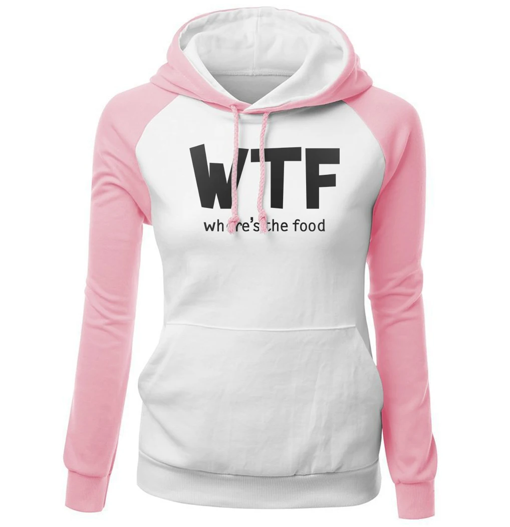 WTF WHERE'S THE FOOD Funny Hoody Letter Print Sweatshirt 2017 Autumn Winter Slim Women's Sportsuit Hoodies With Hat Streetwear
WTF WHERE'S THE FOOD Funny Hoody Letter Print Sweatshirt 2017 Autumn Winter Slim Women's Sportsuit Hoodies With Hat Streetwear