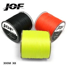 New JOF 100% PE Braided Fishing Line 22LB-78LB 8 Strands Saltwater Multifilament Carp Fishing Line 300 meter
New JOF 100% PE Braided Fishing Line 22LB-78LB 8 Strands Saltwater Multifilament Carp Fishing Line 300 meter