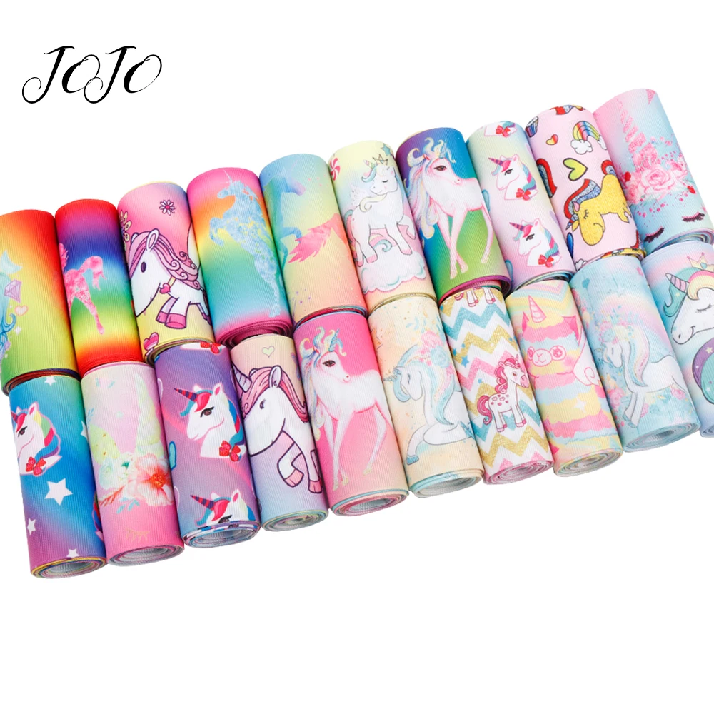 JOJO BOWS 75mm 100y Wholesale Fast Free Shipping Grosgrain Ribbon Colored Cartoon Unicorn Printed Webbing For Apparel Sewing
JOJO BOWS 75mm 100y Wholesale Fast Free Shipping Grosgrain Ribbon Colored Cartoon Unicorn Printed Webbing For Apparel Sewing
