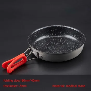 Alocs Thicken Medical Stone Non-Stick Frying Pan Multi-Purpose Pancake Steak Pan Tableware For Cooking Camping Hiking Picnic
Alocs Thicken Medical Stone Non-Stick Frying Pan Multi-Purpose Pancake Steak Pan Tableware For Cooking Camping Hiking Picnic