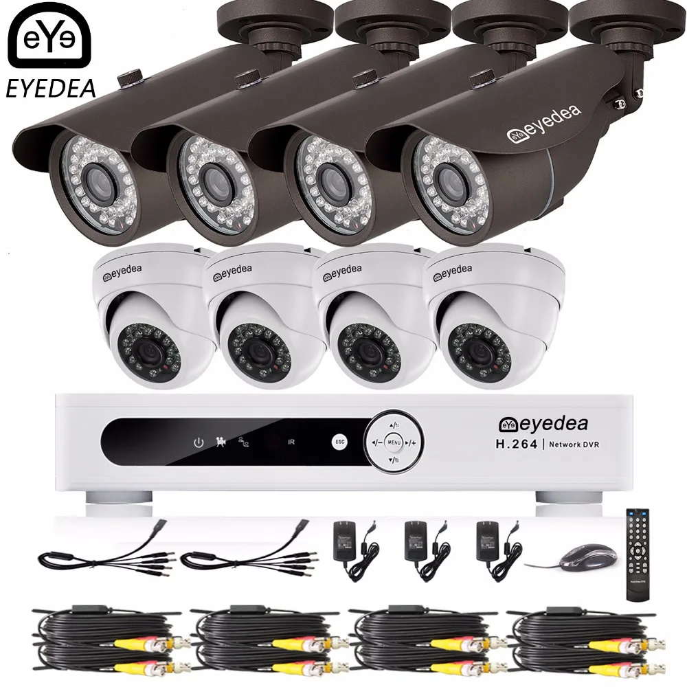 Eyedea 16 CH Phone View Motion Detect Video DVR 1080P Bullet Dome Outdoor Night Vision Surveillance CCTV Security Camera System
Eyedea 16 CH Phone View Motion Detect Video DVR 1080P Bullet Dome Outdoor Night Vision Surveillance CCTV Security Camera System