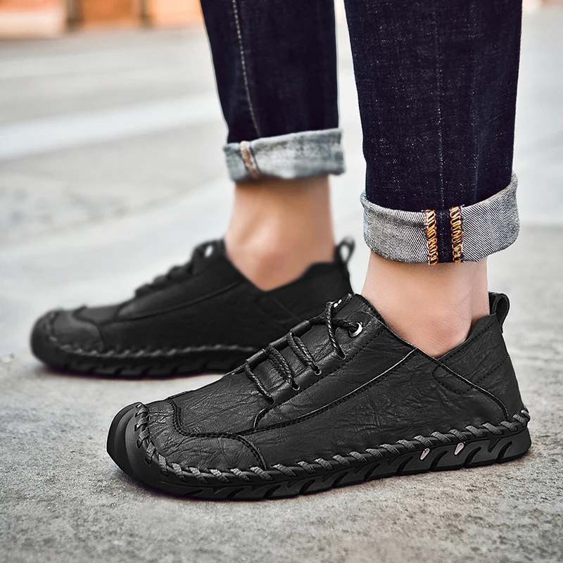 Thestron Shoes Men Safety Work 2018 Casual Shoes Handmade Rubber Bottom Male Lace-Up High Quality Footwear Designer Man Walking
Thestron Shoes Men Safety Work 2018 Casual Shoes Handmade Rubber Bottom Male Lace-Up High Quality Footwear Designer Man Walking