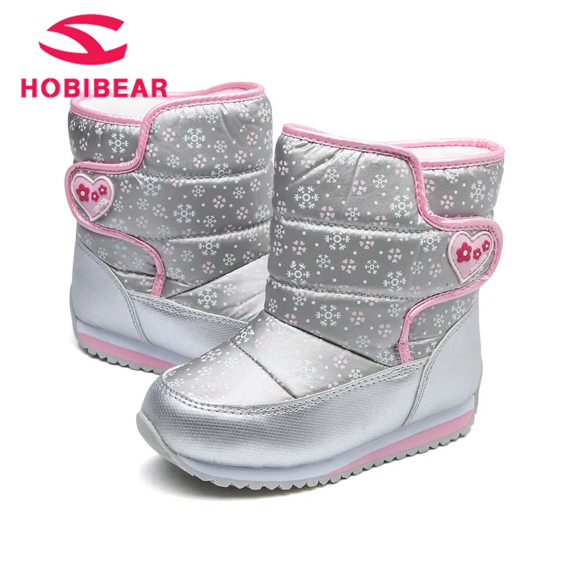 Hobibear enfant warm sonw boots Waterproof Mid-Calf Girls Children's Winter Boots Snow Kids Shoes Plush Snowflake Outdoor
Hobibear enfant warm sonw boots Waterproof Mid-Calf Girls Children's Winter Boots Snow Kids Shoes Plush Snowflake Outdoor