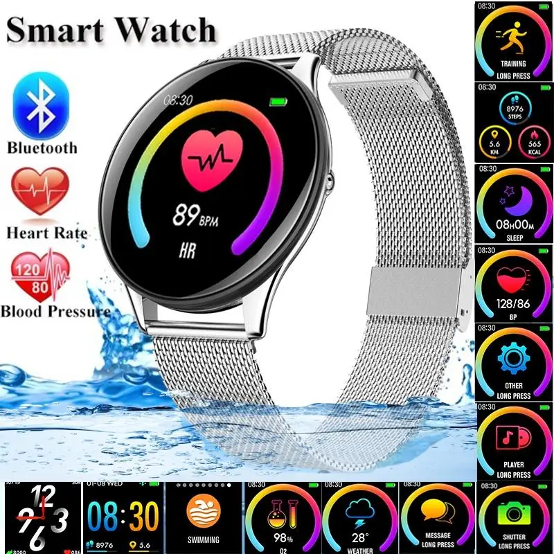 OUTMIX Ultra-thin Stainless Steel Wrist Smart Watches Women men Sport FIT health Smart Bracelet
OUTMIX Ultra-thin Stainless Steel Wrist Smart Watches Women men Sport FIT health Smart Bracelet