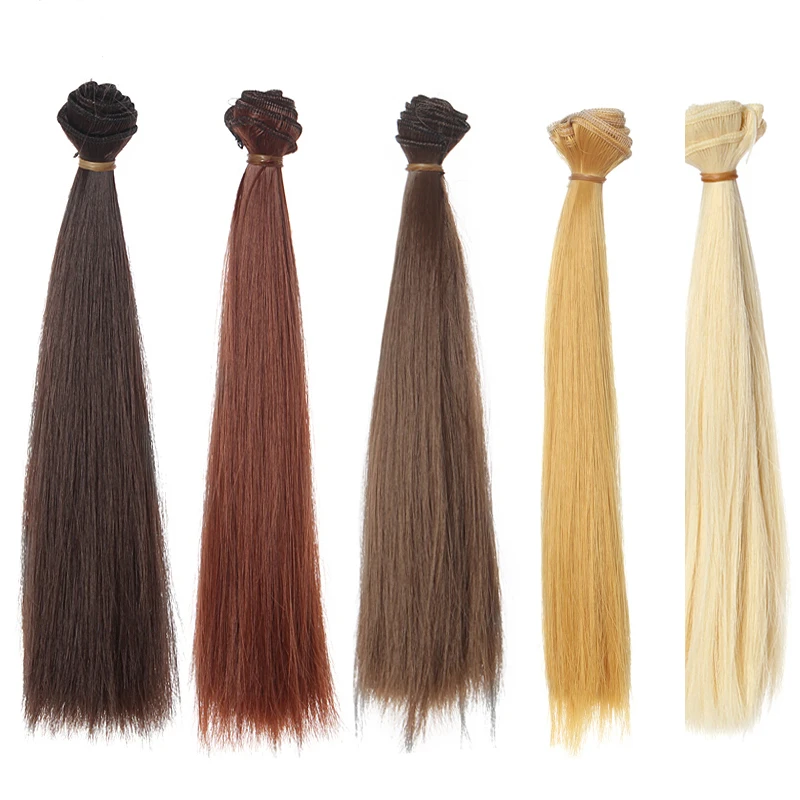 30PCS/LOT Wholesale 25*100CM DIY Handmade Straight Doll Hair Black/Brown/Blond Synthetic Doll Wig BJD Wig 1/6 1/3 1/4
30PCS/LOT Wholesale 25*100CM DIY Handmade Straight Doll Hair Black/Brown/Blond Synthetic Doll Wig BJD Wig 1/6 1/3 1/4