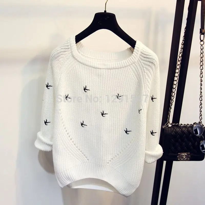 OHCLOTHING New Arrivals Fashion women Sweater High quality Casual Sweaters Women Jumper Pullovers Loose Femininas Blusas 2020
OHCLOTHING New Arrivals Fashion women Sweater High quality Casual Sweaters Women Jumper Pullovers Loose Femininas Blusas 2020