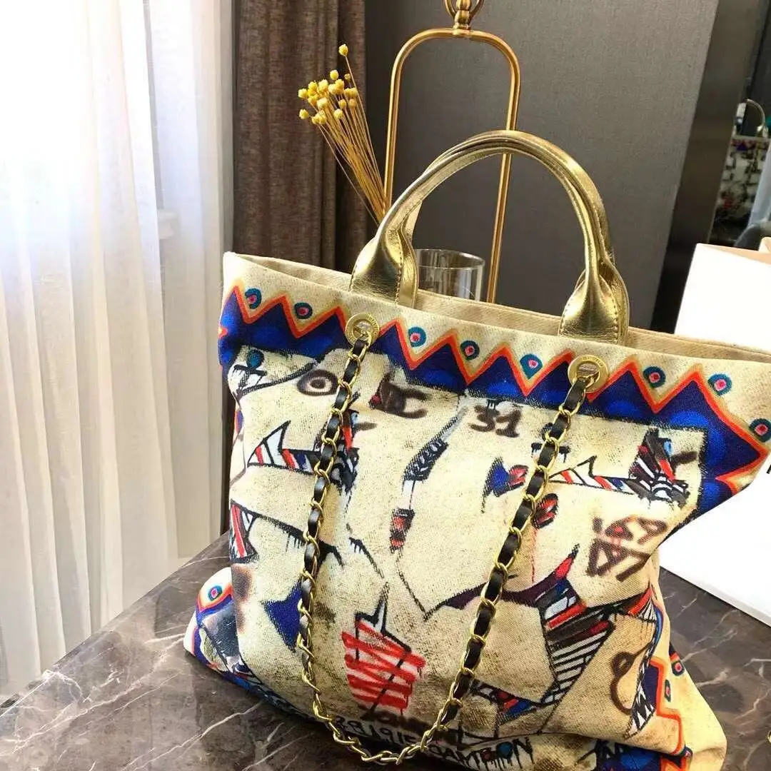 Big Bag Female 2019 New Canvas Women's Fashion Letters Portable Tote Bag Broadband Wild Large Capacity Handbag
Big Bag Female 2019 New Canvas Women's Fashion Letters Portable Tote Bag Broadband Wild Large Capacity Handbag