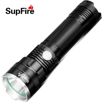 

New SupFire X17 USB Torch Flashlight CREE XM-L2 1100Lumens 5Modes 500Meters LED Flashlight for camping fishing by 18650 Battery