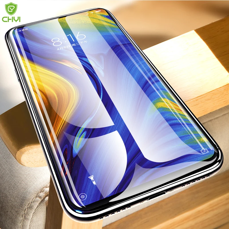 CHYI Full glue Glass For Xiaomi Mi Mix 3 Screen Protector Not block screen display 9H Toughened glass Oleophobic Coating Mi Mix3
CHYI Full glue Glass For Xiaomi Mi Mix 3 Screen Protector Not block screen display 9H Toughened glass Oleophobic Coating Mi Mix3