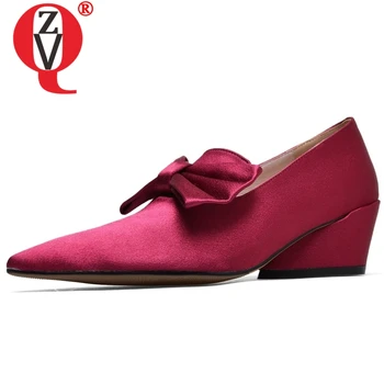 ZVQ women new style fashion heels shoes woman pointed toe spring pumps good quality brand party pumps ladies bowtie shoes 2019
ZVQ women new style fashion heels shoes woman pointed toe spring pumps good quality brand party pumps ladies bowtie shoes 2019