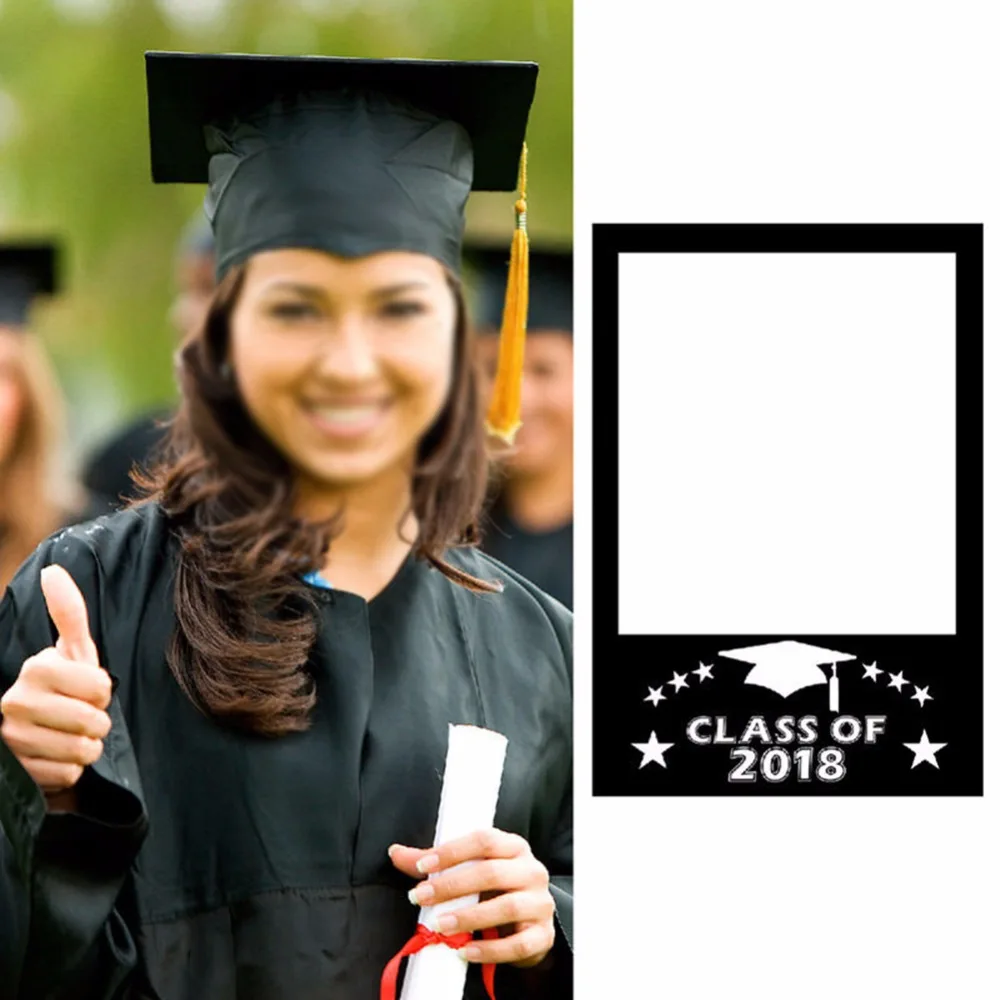 2018 New Hot 1pc Graduation Paper DIY Photo Frame Props Hot Funny Fun Creative Photobooth Props Graduation Season Party Supply
2018 New Hot 1pc Graduation Paper DIY Photo Frame Props Hot Funny Fun Creative Photobooth Props Graduation Season Party Supply