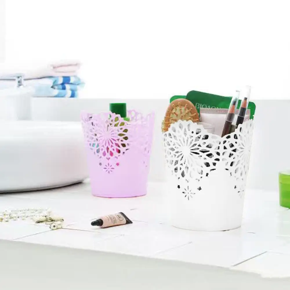 Pastoral Style Hollow Flower Brush Storage Pen Pencil Pot Holder Container Desk Organizer Gift Makeup Brush Holder
Pastoral Style Hollow Flower Brush Storage Pen Pencil Pot Holder Container Desk Organizer Gift Makeup Brush Holder