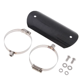 Motorcycle Exhaust Muffler Cover Carbon Fiber Color Protector Heat Shield Cover Guard
Motorcycle Exhaust Muffler Cover Carbon Fiber Color Protector Heat Shield Cover Guard