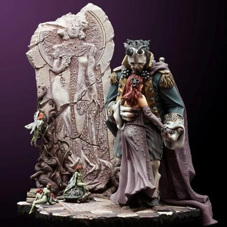 54/80mm Beauty and the Beast, Resin Model figure GK, Science fiction film subject, Unassembled and unpainted
54/80mm Beauty and the Beast, Resin Model figure GK, Science fiction film subject, Unassembled and unpainted