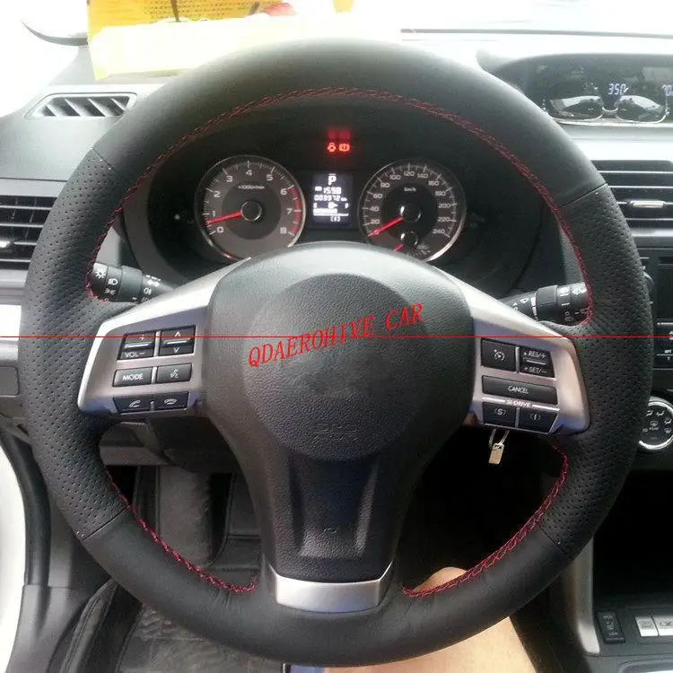 QDAEROHIVE Artificial micro fiber Leather Car Steering Wheel Cover for Subaru Forester Legacy Outback NEW
QDAEROHIVE Artificial micro fiber Leather Car Steering Wheel Cover for Subaru Forester Legacy Outback NEW