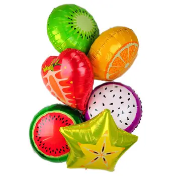 6pcs/lot Fruit Foil Balloons Orange Strawberry Watermelon Helium Air Balls Birthday Party Decoration Kids Inflatable Toys
6pcs/lot Fruit Foil Balloons Orange Strawberry Watermelon Helium Air Balls Birthday Party Decoration Kids Inflatable Toys