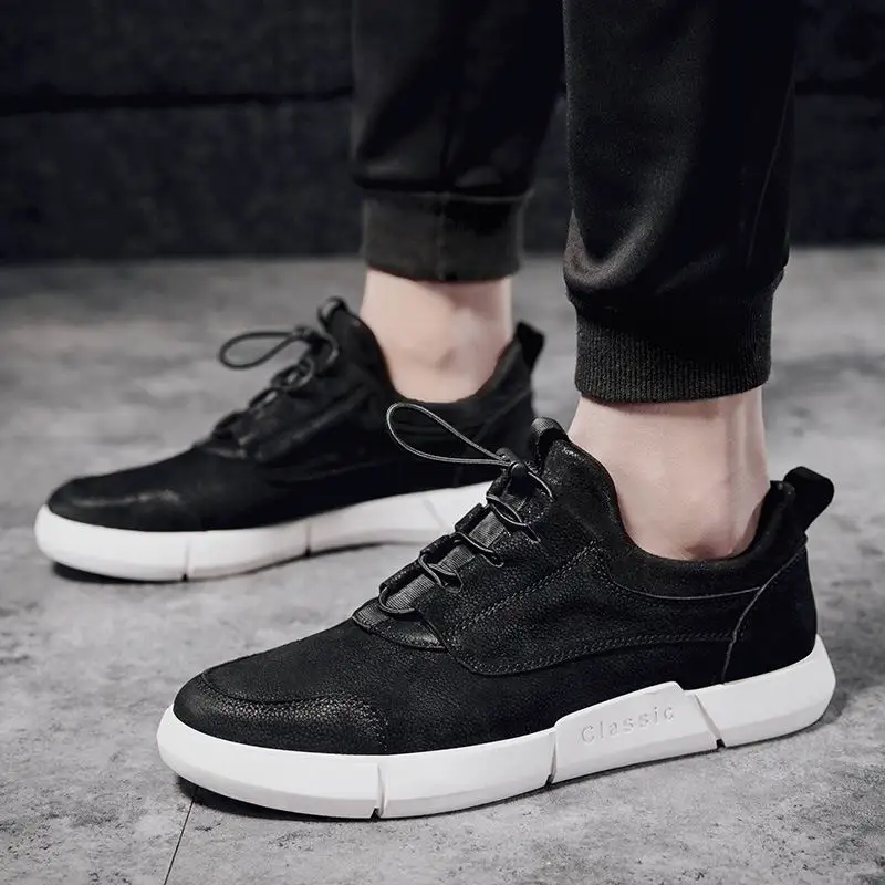 ERRFC New Arrival Mens Black Casual Comfort Shoes Lace Up Trending Breathable Man Leather Leisure Shoes Plus Size 38-46 Zapatos
ERRFC New Arrival Mens Black Casual Comfort Shoes Lace Up Trending Breathable Man Leather Leisure Shoes Plus Size 38-46 Zapatos