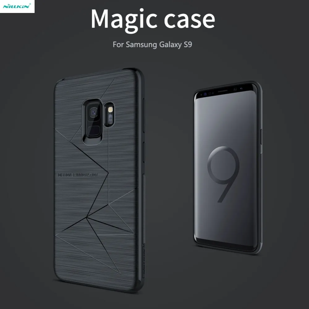 Nillkin Magic Case Support Wireless Charging Soft TPU Magnet Mobile Phone Back Cover Coque Shell Case For Samsung Galaxy S9
Nillkin Magic Case Support Wireless Charging Soft TPU Magnet Mobile Phone Back Cover Coque Shell Case For Samsung Galaxy S9