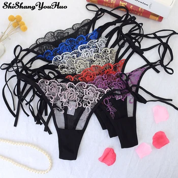 Young Girls Sexy Lace Women's Underwear Low-waist G-string Transparent Panties Rope Thong Briefs
Young Girls Sexy Lace Women's Underwear Low-waist G-string Transparent Panties Rope Thong Briefs