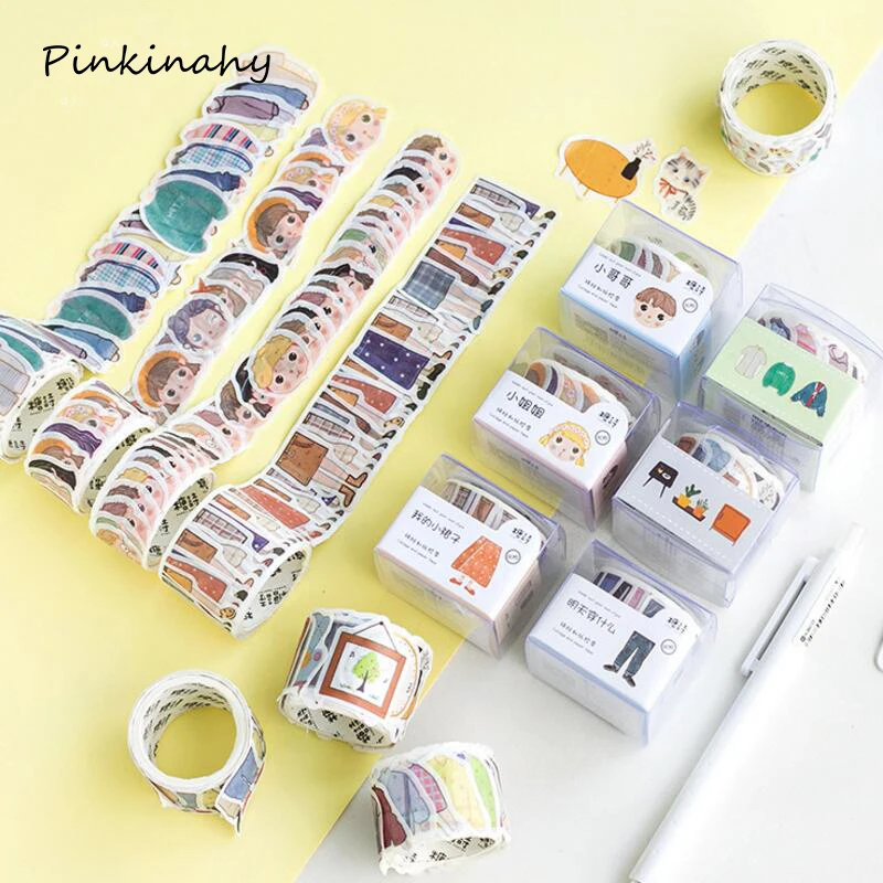 80 pcs/lot clothing, cat washi tape DIY decorative scrapbooking masking tape adhesive label sticker tape stationery
80 pcs/lot clothing, cat washi tape DIY decorative scrapbooking masking tape adhesive label sticker tape stationery