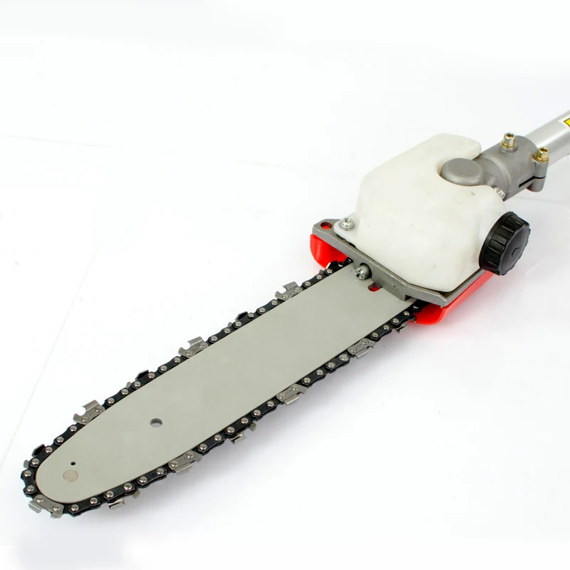 New Model professional Pole chain saw attachment for multi brush cutter 4 in 1,9Teeth shaft,26mm tube
New Model professional Pole chain saw attachment for multi brush cutter 4 in 1,9Teeth shaft,26mm tube