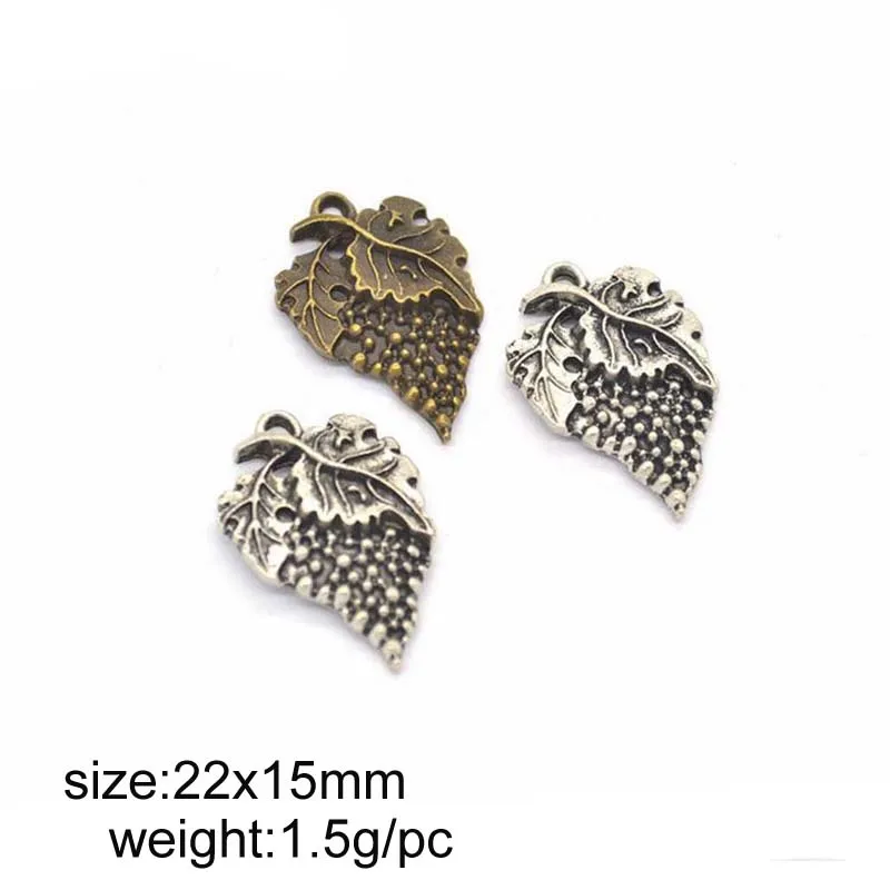30pcs/lot 22x15mm Antique Silver/ Antique Bronze Plated Alloy Grape Charms Pendant Fit For Jewelry Findings
30pcs/lot 22x15mm Antique Silver/ Antique Bronze Plated Alloy Grape Charms Pendant Fit For Jewelry Findings