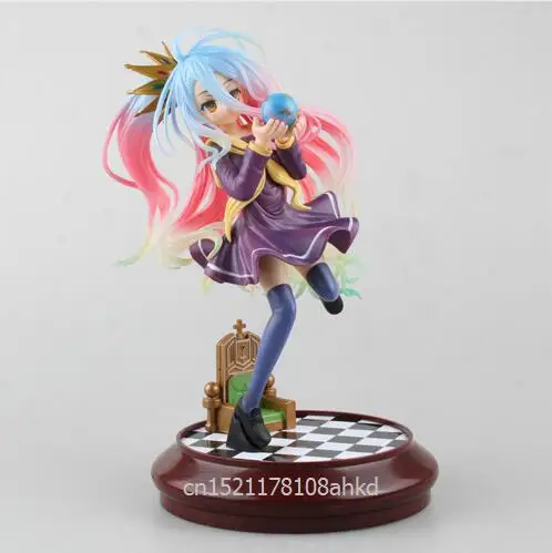 Anime Life No Game No Life 2 Shiro Game of Life Painted second generation Game of Life 1/7 scale PVC action figure model
Anime Life No Game No Life 2 Shiro Game of Life Painted second generation Game of Life 1/7 scale PVC action figure model