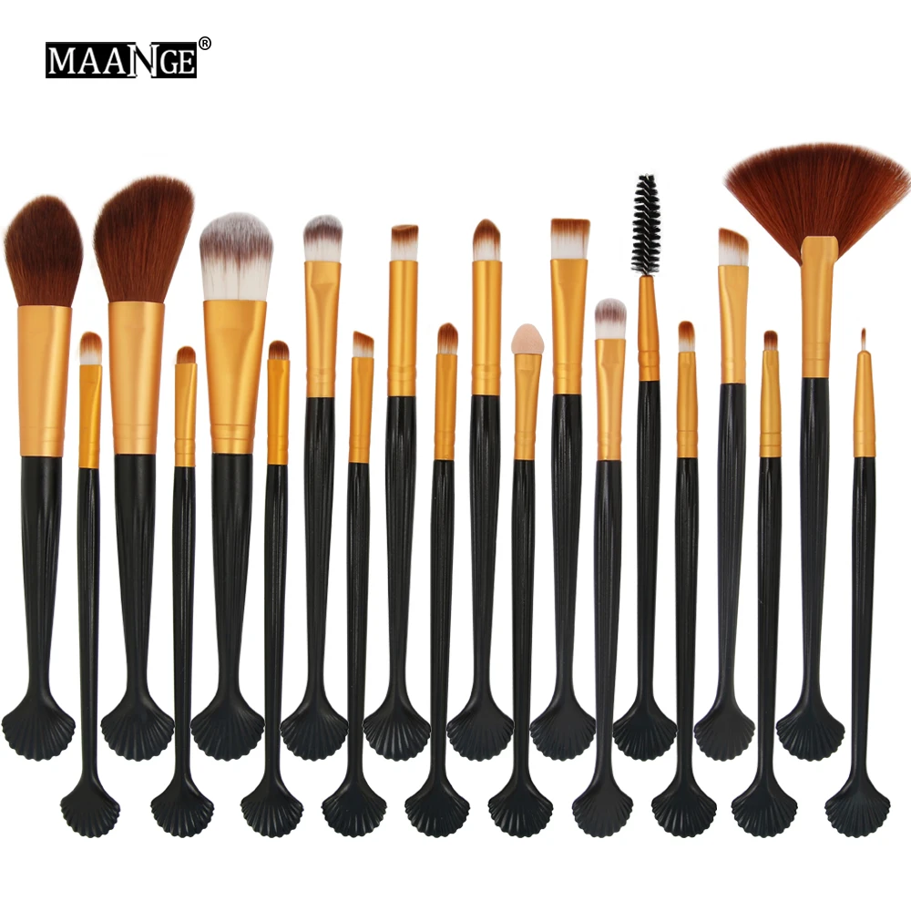 Pro 20Pcs Mermaid Shell Makeup Brushes Set Powder Foundation Eyeshadow Contour Concealer Cosmetic Make Up Brush Tool Maquiagem
Pro 20Pcs Mermaid Shell Makeup Brushes Set Powder Foundation Eyeshadow Contour Concealer Cosmetic Make Up Brush Tool Maquiagem