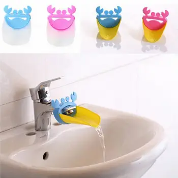 Kid Toddler Baby Faucet Extender Washing Hands Bathroom Sink Lovely Crab Shape Water Faucet Tap Extender Storage Shelves Durable
Kid Toddler Baby Faucet Extender Washing Hands Bathroom Sink Lovely Crab Shape Water Faucet Tap Extender Storage Shelves Durable