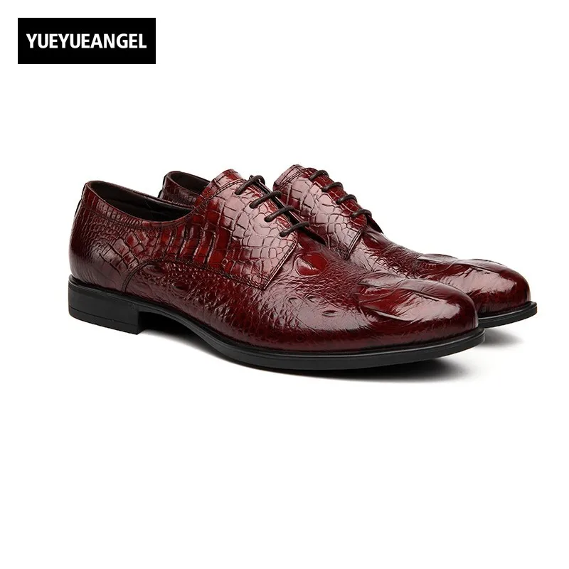 2018 New Vintage Genuine Leather Formal Wedding Shoes Mens Lace Up Pointed Toe Fashion Brand Lacets Chaussures Heren Schoenen 
2018 New Vintage Genuine Leather Formal Wedding Shoes Mens Lace Up Pointed Toe Fashion Brand Lacets Chaussures Heren Schoenen