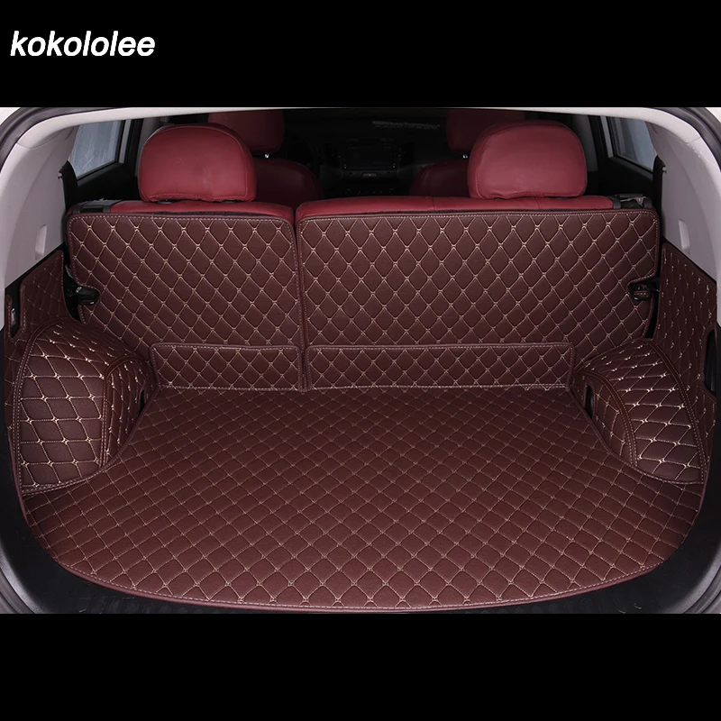 kokololee Custom car trunk mats for Peugeot all models 301 408 308 508 3008 2008 4008 5008 car styling accessories
kokololee Custom car trunk mats for Peugeot all models 301 408 308 508 3008 2008 4008 5008 car styling accessories