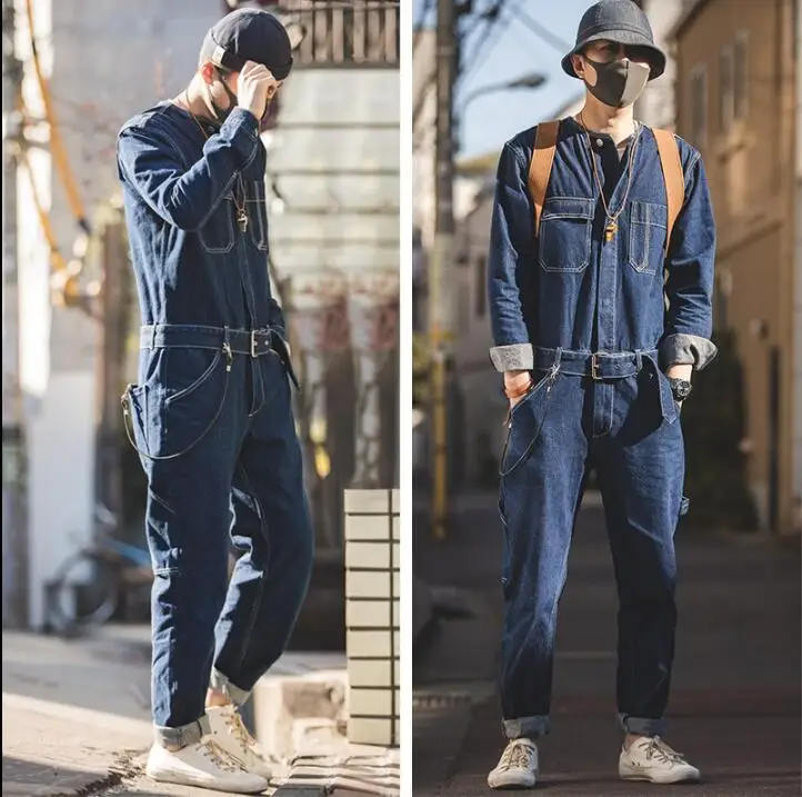 Europe and the United States retro tooling jumpsuit men's loose casual jeans fashion straight pants tide men's clothing
Europe and the United States retro tooling jumpsuit men's loose casual jeans fashion straight pants tide men's clothing