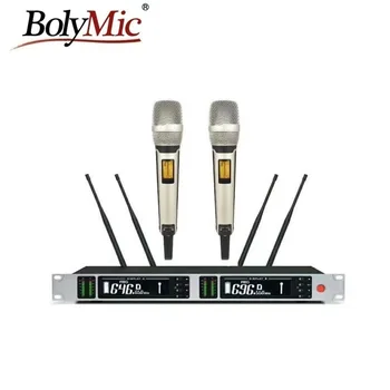 Bolymic professional wireless microphone uhf dual microphone wireless microphone karaoke
Bolymic professional wireless microphone uhf dual microphone wireless microphone karaoke