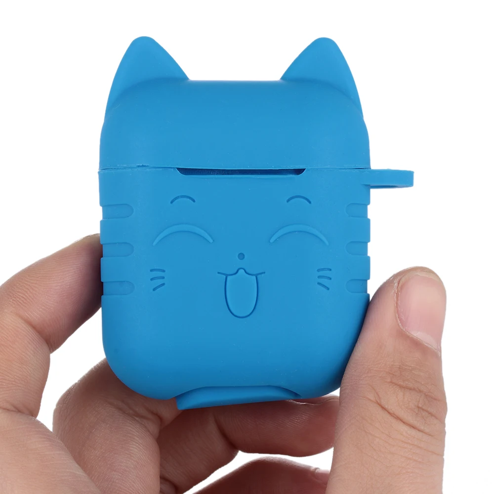Soft Silicone Case For Apple Airpods Shockproof Cover For Air Pods Earphone Cases Cute Cartoon Cat Protector Case
Soft Silicone Case For Apple Airpods Shockproof Cover For Air Pods Earphone Cases Cute Cartoon Cat Protector Case