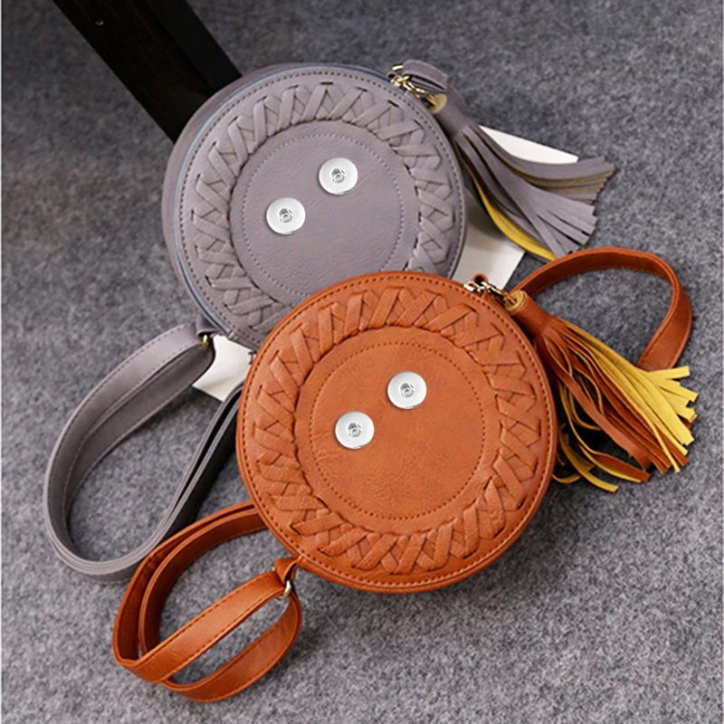 Women girls 18mm snap button jewelry Trend tassels small round bag fashion ideas DIY QB891
Women girls 18mm snap button jewelry Trend tassels small round bag fashion ideas DIY QB891