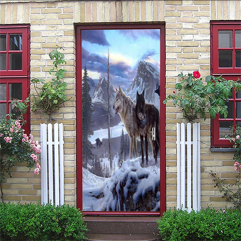 Snow Wolf Pack 3D Creative Stickers DIY Home Waterproof Refurbished Wooden Door Stickers
Snow Wolf Pack 3D Creative Stickers DIY Home Waterproof Refurbished Wooden Door Stickers