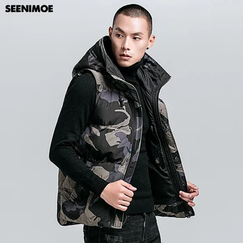 Seenimoe 2018 Winter Warm Sleeveless Jacket Men Winter Vest Coat Men Camouflage Casual Coats Mens Plus Size Sleeveless Vest
Seenimoe 2018 Winter Warm Sleeveless Jacket Men Winter Vest Coat Men Camouflage Casual Coats Mens Plus Size Sleeveless Vest