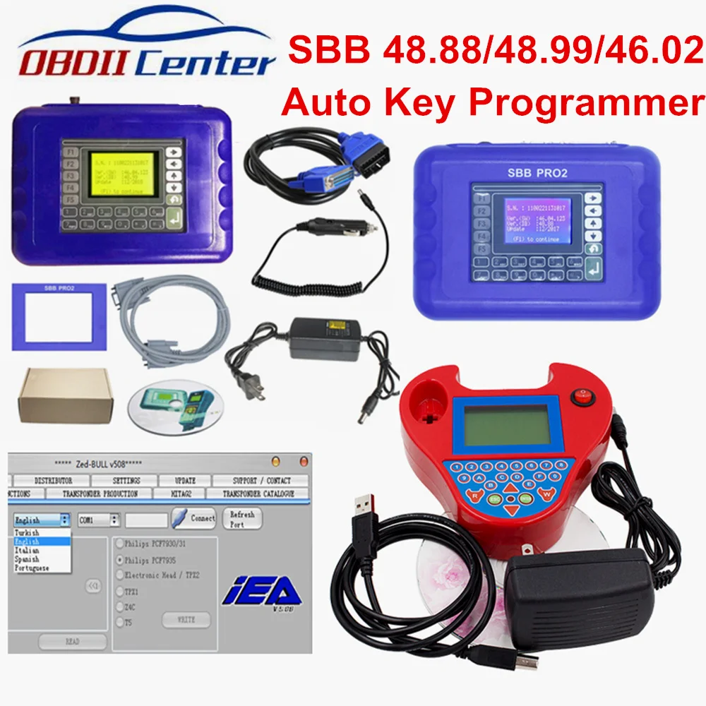 2019 Sbb Pro2 V48.88 V48.99 V46.02 + Mini Zedbull Auto Key Programmer Sbb Pro 2 48.88 48.99 Version Zed Bull Obd2 Key Maker
2019 Sbb Pro2 V48.88 V48.99 V46.02 + Mini Zedbull Auto Key Programmer Sbb Pro 2 48.88 48.99 Version Zed Bull Obd2 Key Maker