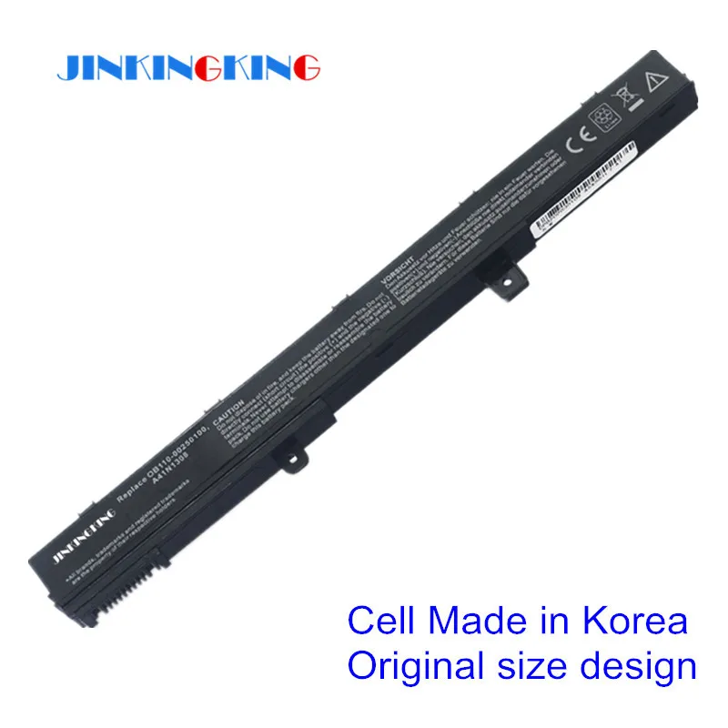 14.4V 37WH Original A41N1308 Battery For ASUS X451 X551 X451C X451CA X551C X551CA X551M A31N1319 2 Years Warranty
14.4V 37WH Original A41N1308 Battery For ASUS X451 X551 X451C X451CA X551C X551CA X551M A31N1319 2 Years Warranty