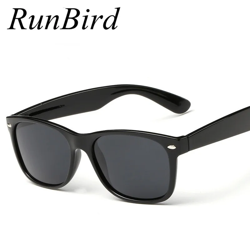 

RunBird Unisex Fashion Polarized Sunglasses Man Classic Brand Rivets Design Men Women Retro Sun Glasses Gafas Oculos R041