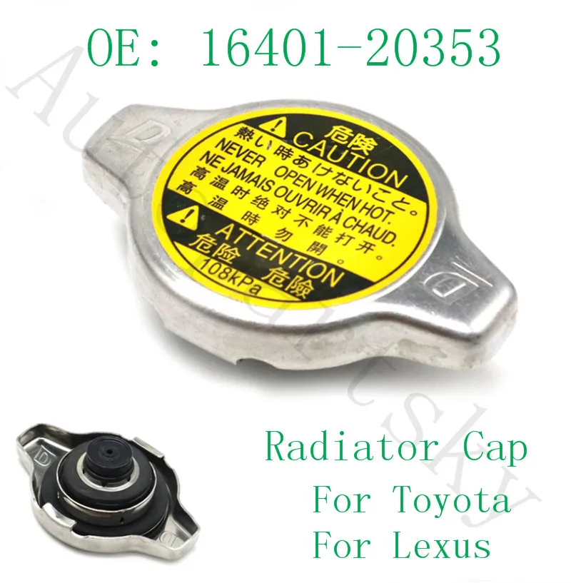 OEM Radiator Cap Sub-Assembly 16401-20353 1640120353 For Toyota for Lexus RX330 RX400H with High Quality
OEM Radiator Cap Sub-Assembly 16401-20353 1640120353 For Toyota for Lexus RX330 RX400H with High Quality