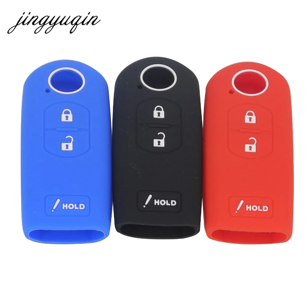 jingyuqin Silicone 3 Button Remote Key Fob Keyless Cover Case For Mazda 3 CX-5 CX-7 CX-9 Protective Holder
jingyuqin Silicone 3 Button Remote Key Fob Keyless Cover Case For Mazda 3 CX-5 CX-7 CX-9 Protective Holder