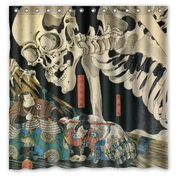 Waterproof Shower Curtain With Hooks Japan Ukiyoe Water Resistant Bath Bathing Screen Custom Bathroom Decoration 71*71 inch
Waterproof Shower Curtain With Hooks Japan Ukiyoe Water Resistant Bath Bathing Screen Custom Bathroom Decoration 71*71 inch