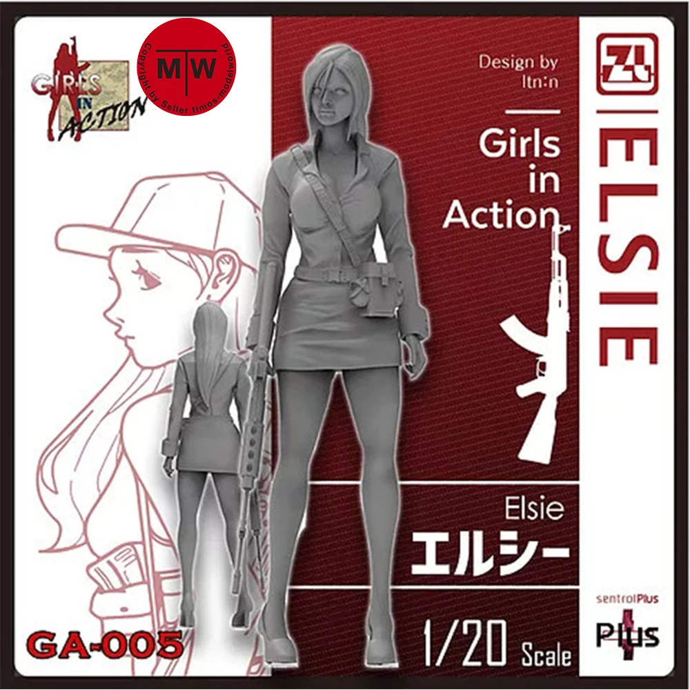 ZLPLA Genuine 1/20 Scale Resin Figure Girls in Action Elsie Assembly Model Kit Unpainted GA-005
ZLPLA Genuine 1/20 Scale Resin Figure Girls in Action Elsie Assembly Model Kit Unpainted GA-005